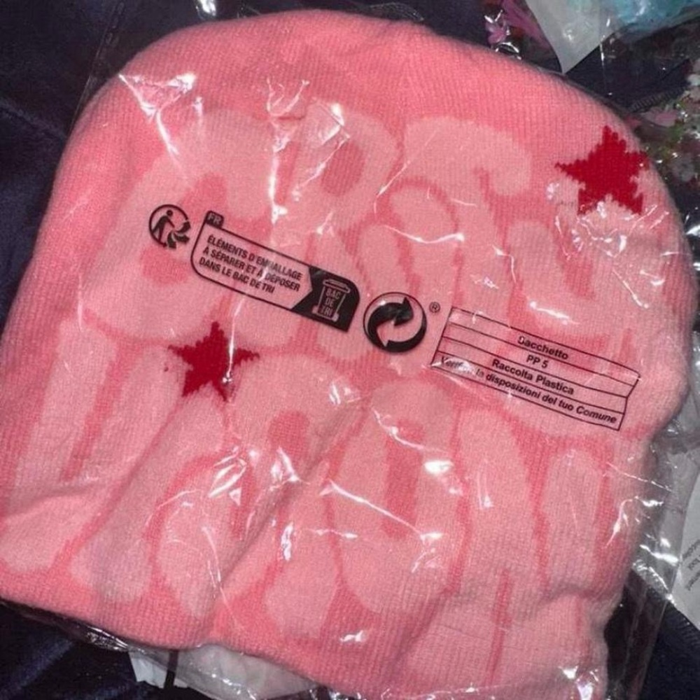 Pink Star Beanie